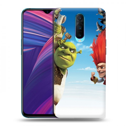 Дизайнерский пластиковый чехол для OPPO RX17 Pro Шрек