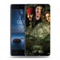 Дизайнерский пластиковый чехол для Nokia 8 	 Пираты карибского моря