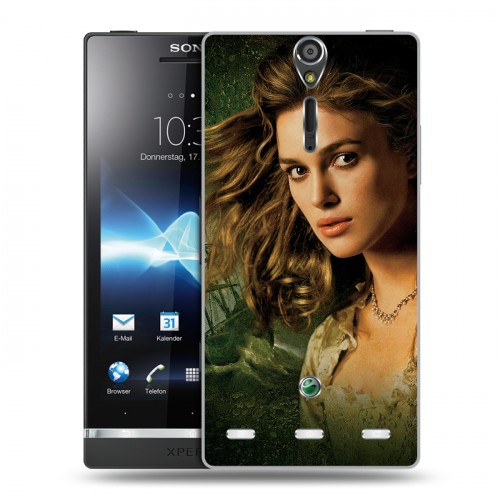 Дизайнерский пластиковый чехол для Sony Xperia S 	 Пираты карибского моря