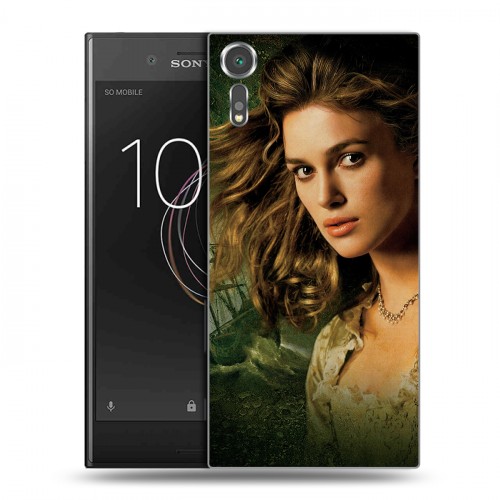 Дизайнерский пластиковый чехол для Sony Xperia XZs 	 Пираты карибского моря