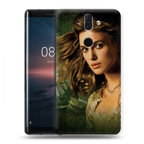 Дизайнерский пластиковый чехол для Nokia 8 Sirocco 	 Пираты карибского моря