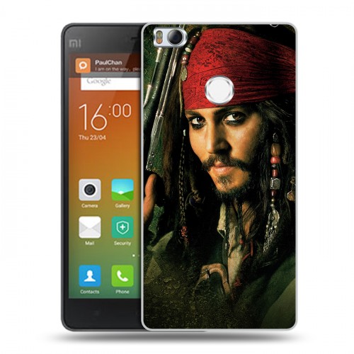 Дизайнерский силиконовый чехол для Xiaomi Mi4S 	 Пираты карибского моря