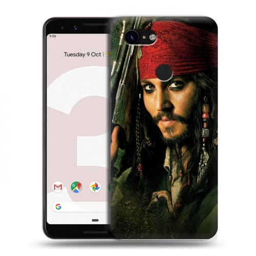 Дизайнерский пластиковый чехол для Google Pixel 3 	 Пираты карибского моря