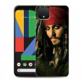 Дизайнерский силиконовый чехол для Google Pixel 4 XL 	 Пираты карибского моря