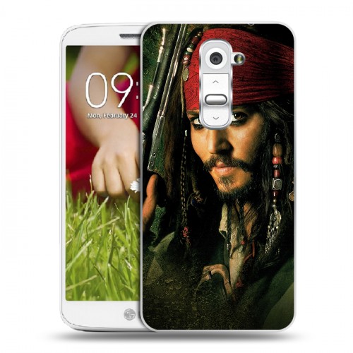 Дизайнерский пластиковый чехол для LG Optimus G2 mini 	 Пираты карибского моря