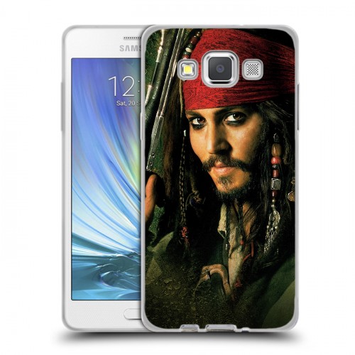 Дизайнерский пластиковый чехол для Samsung Galaxy A5 	 Пираты карибского моря