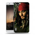Дизайнерский силиконовый чехол для Huawei Honor 6 Plus 	 Пираты карибского моря