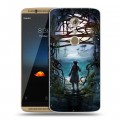 Дизайнерский пластиковый чехол для ZTE Axon 7 	 Пираты карибского моря