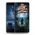 Дизайнерский пластиковый чехол для Nokia 8 	 Пираты карибского моря