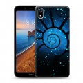 Дизайнерский силиконовый чехол для Xiaomi RedMi 7A Абстракции Спираль