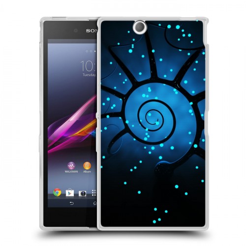 Дизайнерский пластиковый чехол для Sony Xperia Z Ultra  Абстракции Спираль