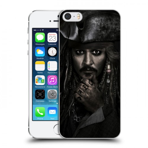 Дизайнерский пластиковый чехол для Iphone 5s 	 Пираты карибского моря