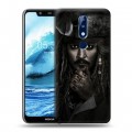 Дизайнерский силиконовый чехол для Nokia 5.1 Plus 	 Пираты карибского моря