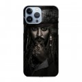 Дизайнерский силиконовый чехол для Iphone 13 Pro Max 	 Пираты карибского моря