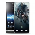 Дизайнерский пластиковый чехол для Sony Xperia S 	 Пираты карибского моря