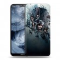 Дизайнерский пластиковый чехол для Nokia 6.1 Plus 	 Пираты карибского моря