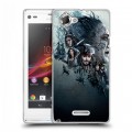 Дизайнерский пластиковый чехол для Sony Xperia L 	 Пираты карибского моря