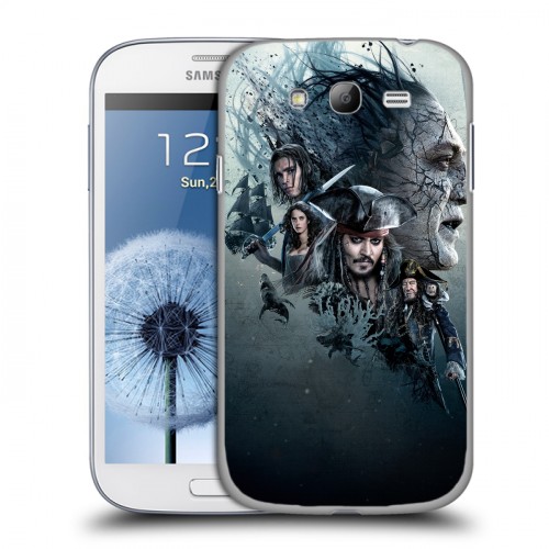 Дизайнерский пластиковый чехол для Samsung Galaxy Grand 	 Пираты карибского моря