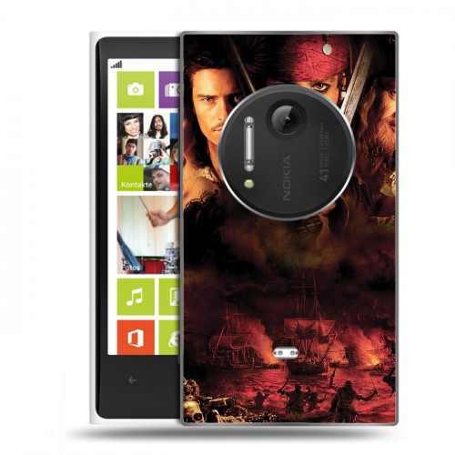 Дизайнерский пластиковый чехол для Nokia Lumia 1020 	 Пираты карибского моря
