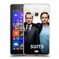 Дизайнерский пластиковый чехол для Microsoft Lumia 540 Форс - мажоры