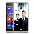 Дизайнерский пластиковый чехол для Microsoft Lumia 540 Форс - мажоры