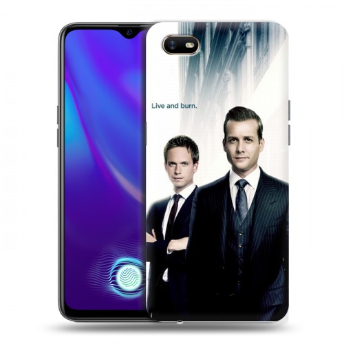 Дизайнерский силиконовый с усиленными углами чехол для OPPO A1k Форс - мажоры