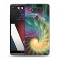 Дизайнерский пластиковый чехол для LG V20 Абстракции Спираль