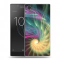 Дизайнерский пластиковый чехол для Sony Xperia L1 Абстракции Спираль