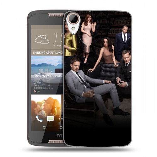 Дизайнерский пластиковый чехол для HTC Desire 828 Форс - мажоры