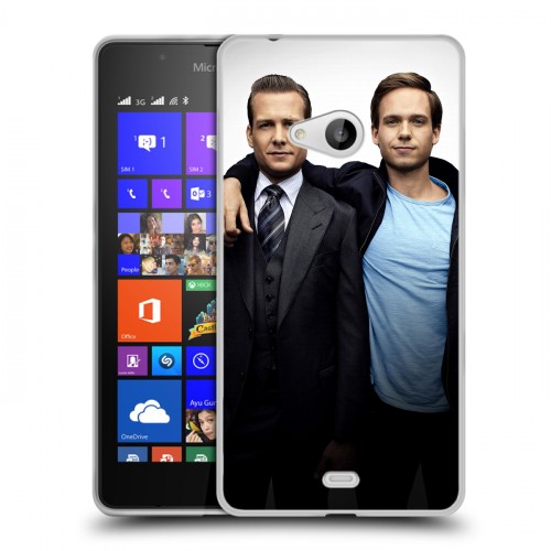 Дизайнерский пластиковый чехол для Microsoft Lumia 540 Форс - мажоры