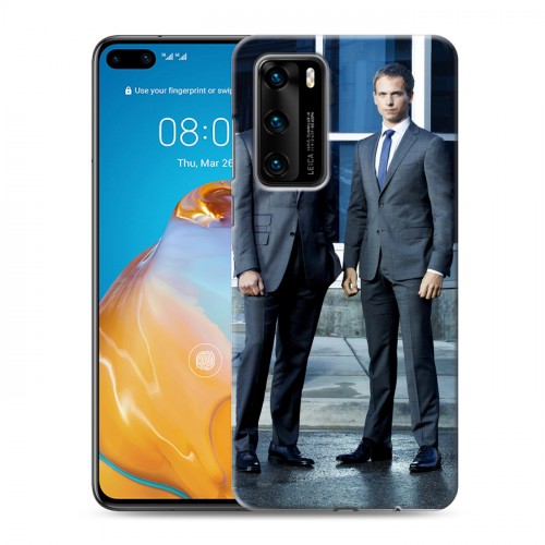 Дизайнерский пластиковый чехол для Huawei P40 Форс - мажоры