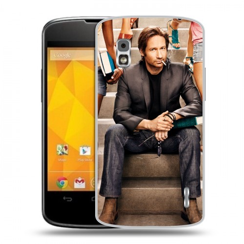 Дизайнерский пластиковый чехол для LG Google Nexus 4 блудливая калифорния