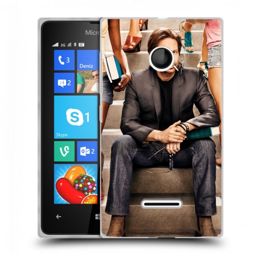 Дизайнерский пластиковый чехол для Microsoft Lumia 435 блудливая калифорния