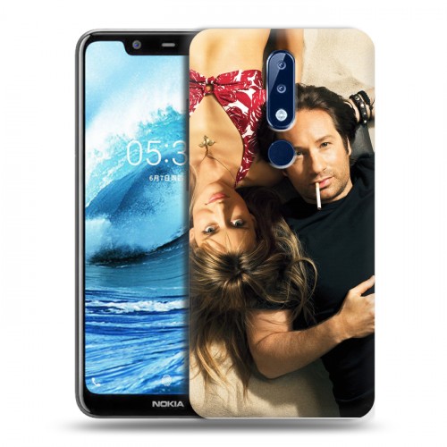 Дизайнерский силиконовый чехол для Nokia 5.1 Plus блудливая калифорния