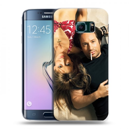 Дизайнерский пластиковый чехол для Samsung Galaxy S6 Edge блудливая калифорния