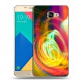 Дизайнерский силиконовый чехол для Samsung Galaxy A9 Абстракции Спираль