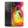 Дизайнерский пластиковый чехол для Sony Xperia L1 Абстракции Спираль