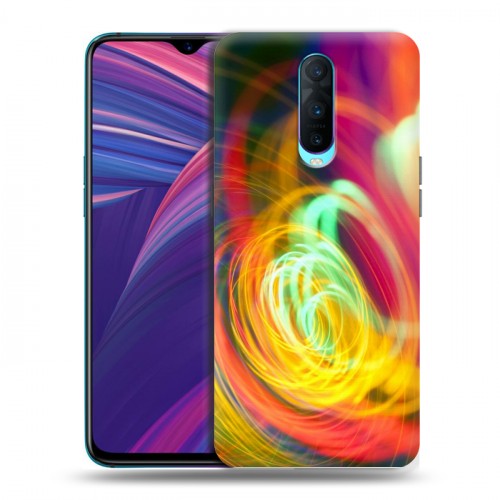 Дизайнерский пластиковый чехол для OPPO RX17 Pro Абстракции Спираль