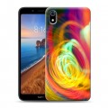 Дизайнерский силиконовый чехол для Xiaomi RedMi 7A Абстракции Спираль