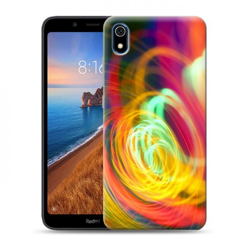 Дизайнерский силиконовый чехол для Xiaomi RedMi 7A Абстракции Спираль