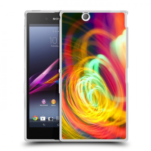 Дизайнерский пластиковый чехол для Sony Xperia Z Ultra  Абстракции Спираль