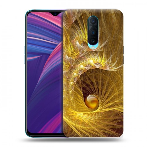 Дизайнерский пластиковый чехол для OPPO RX17 Pro Абстракции Спираль