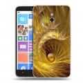 Дизайнерский пластиковый чехол для Nokia Lumia 1320 Абстракции Спираль