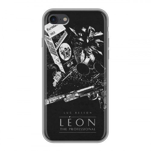 Дизайнерский силиконовый чехол для Iphone 7 Leon