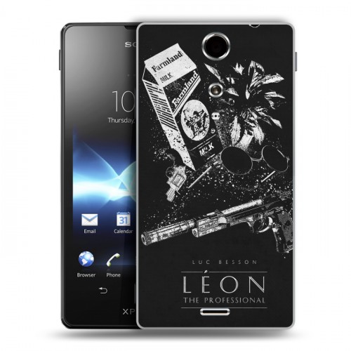 Дизайнерский пластиковый чехол для Sony Xperia TX Leon