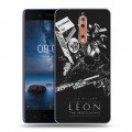 Дизайнерский пластиковый чехол для Nokia 8 Leon