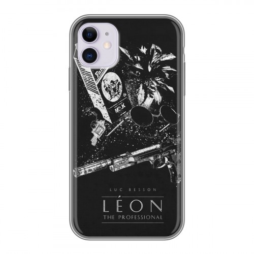 Дизайнерский силиконовый чехол для Iphone 11 Leon