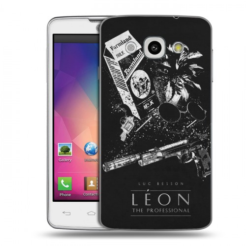 Дизайнерский пластиковый чехол для LG L60 Leon