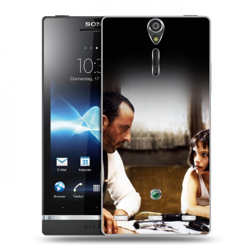 Дизайнерский пластиковый чехол для Sony Xperia S Leon