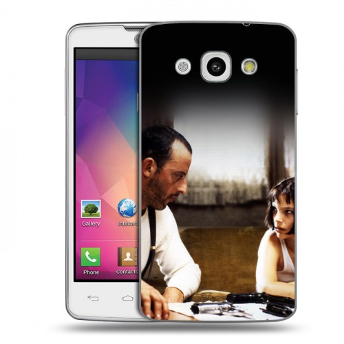 Дизайнерский пластиковый чехол для LG L60 Leon